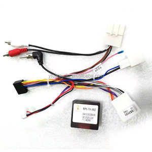 המכונית אודיו dvd 16pin מתאם כבל חשמל אנדרואיד עם תיבת canbus עבור toyota prado/sequoia/lexus/פריוס 330/350 רתמת חיווט - Product Image 4