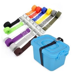 Buckled Dây Đeo Căng Đai Cho Xe Ô Tô Xe Máy Xe Đạp Hành Lý Túi Dây Đeo Lashing Belt <span class=keywords><strong>3</strong></span> Mét Dài Đàn Hồi Nylon <span class=keywords><strong>Webbing</strong></span> 500 Cái - Product Image 2