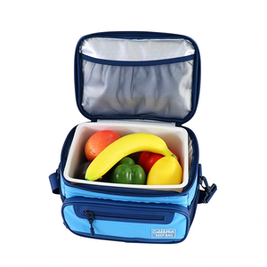 Glacière portable isotherme en polyester imperméable avec décapsuleur, 15L, fermeture éclair, pour champagne, vin, boissons, voiture, pique-nique - Product Image 5