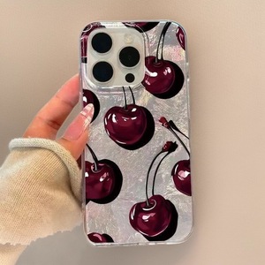Coque de téléphone portable IMD de haute qualité avec motif glacier et impression <span class=keywords><strong>photo</strong></span> de grosse cerise rouge <span class=keywords><strong>pour</strong></span> <span class=keywords><strong>iPhone</strong></span> 11 12 13 14 15 16 17 Pro Max - Product Image 2