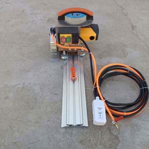 Machine de découpe portable pour carreaux, dalles et céramiques avec rail de guidage, pour chanfreinage de carreaux et découpe de marbre - Product Image 3