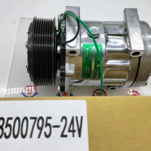 Compresor de Aire Acondicionado 8500795 5P-8500 para Excavadoras W130B, LW170.B, W130C - Product Image 6