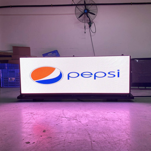 Affichage LED durable à double face à entraînement direct RGX P5 pour toit de <span class=keywords><strong>taxi</strong></span>, panneau publicitaire numérique vidéo pour publicité automobile - Product Image 1