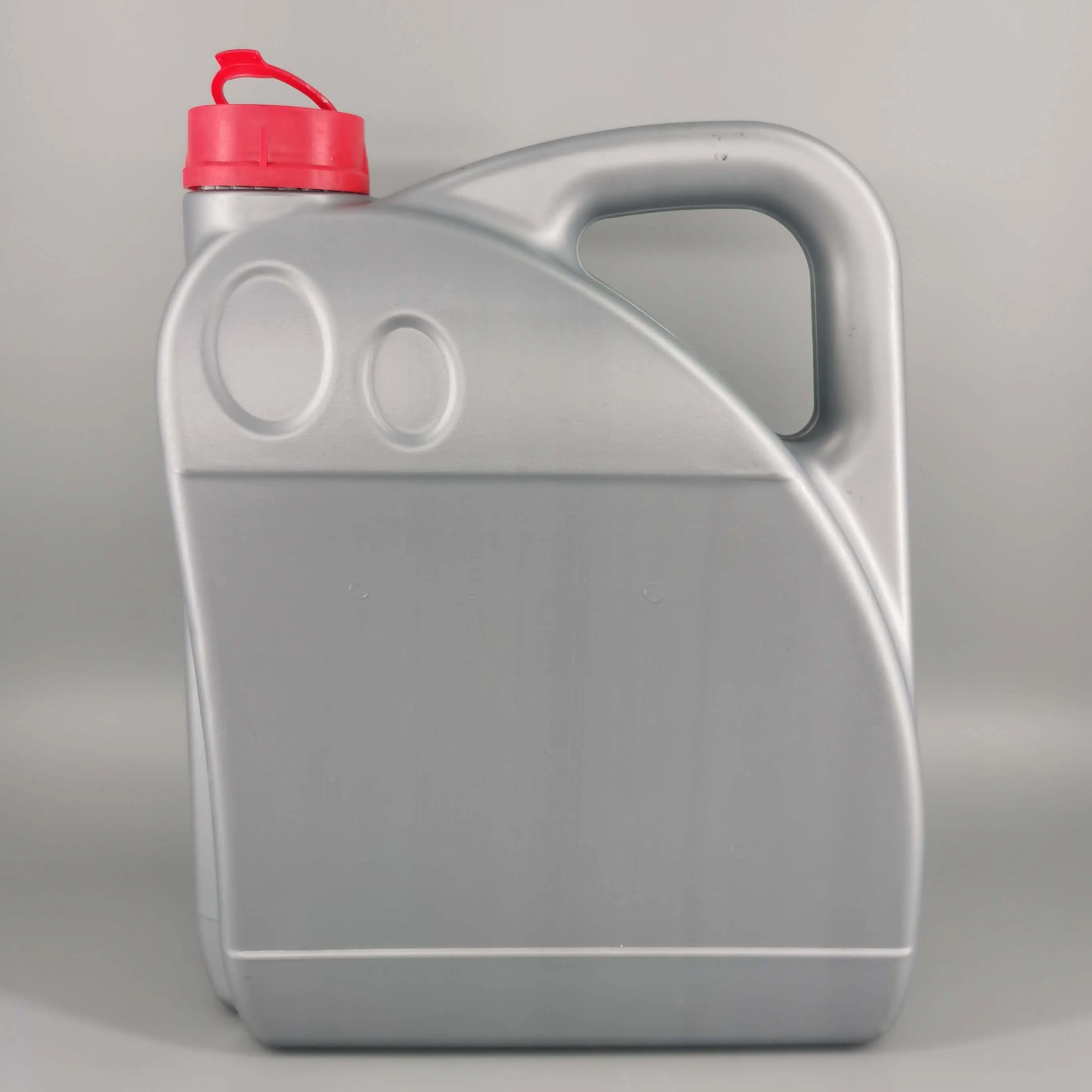 Etichetta personalizzata vuota colorata scegli bottiglia di olio per auto in HDPE da 4 litri con sigillatura del tappo del beccuccio in plastica