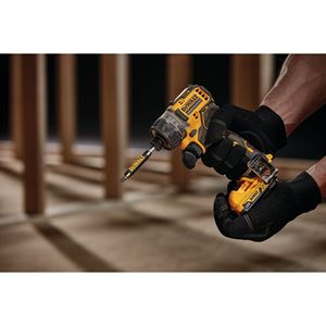 Per DEWALT Kit DCK211C2T-QW 10.8 V DCD710 impulsion Drill 1/4 \ "DCF815 pulse Driver 2 1.3 Ah XR batterie agli ioni di litio - Product Image 5