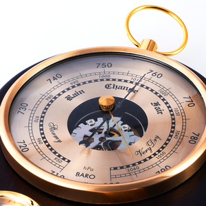 Wooden Display Hygrometer Thermometers <strong>Barometer</strong> 3-in-1 Multi-function <strong>Weather</strong> Station - Product Image 2