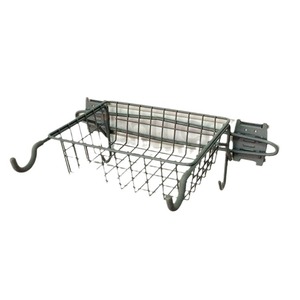 Canasta de almacenamiento resistente Unipower para bicicletas, con gancho en forma de J para montaje en pared, para soporte de bicicletas en garaje. - Product Image 2