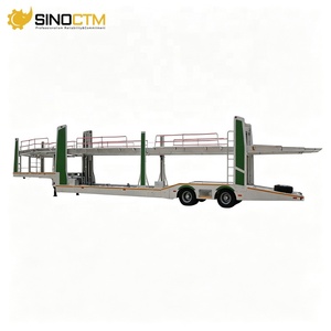 <span class=keywords><strong>รถ</strong></span>พ่วงกึ่งพ่วงบรรทุกยานยนต์ 2 เพลา สำหรับ<span class=keywords><strong>รถ</strong></span>ยนต์ขนาดใหญ่ 6-8 คัน แบบสองชั้น - Product Image 1