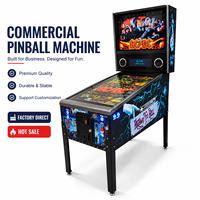 Machine de flipper virtuelle LCD classique populaire, jeu à pièces, commande par levier, équipement d'arcade rétro européen américain