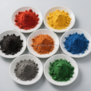 Fabrika kaynağı çok renkli demir oksit pigmenti toz beton boyama inşaat boya için demir oksit pigmenti - Product Image 1