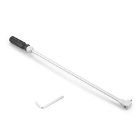 Outil de réglage de carburateur de 19 pouces/485mm, tête coudée à 90 degrés, vis pilote en métal, outil de réglage pour motoneige ATV UTV