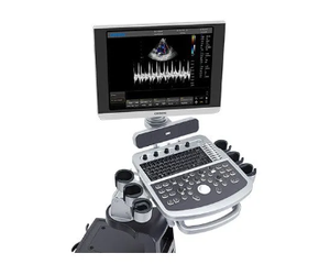 Système d'échographie entièrement numérique QBit 7, appareil d'échographie <span class=keywords><strong>Doppler</strong></span> couleur portable pour vétérinaire, chariot d'échographie vétérinaire QBit 7 - Product Image 4