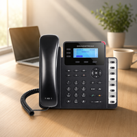 Téléphone IP Gigabit GrandStream GXP1630 avec 3 lignes SIP, 8 touches BLF, conférence 4 voies, PoE, EHS, voix HD, basé sur Linux, auto-importable