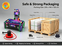 Machine de jeu d'arcade à double joueur avec récompense par ticket, prix d'usine, à vendre