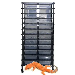 Nhà Máy Bán buôn New A4 hộp kim loại khung Pallet giá Gecko Giá Đồ chơi rắn Giá hệ thống hiển thị tủ ăn hộp