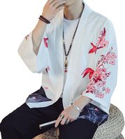 Manteau Happi de festival Hanten avec ceinture personnalisée, costume pour événements Matsuri japonais
