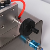 Machine de remplissage pneumatique à double tête horizontale en acier inoxydable pour liquides et pâtes, cosmétiques et aliments