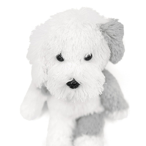 V363 Peluche Sensoriale Morbido Personalizzato a Forma di Pastore Tedesco, Animale di Supporto Emotivo Imbottito con Perline Sensoriali - Product Image 2