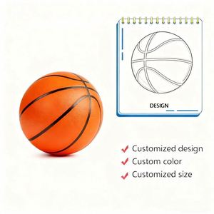 Jouet anti-stress - Ballon de basket en mousse PU à presser, impression de logo personnalisée, portable, unisexe, pour événements promotionnels et entraînement des compétences - Product Image 4