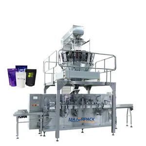 yeşil fasulye nohut Suppliers-Green soya beans/Petits pois/Chickpea/Roasted peanuts automatic premade bag packing machine
