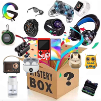 Boîte mystère électronique avancée avec 2 accessoires aléatoires - PC, 3C, téléphone portable, liquidation, cadeau, jouet électrique, surprise
