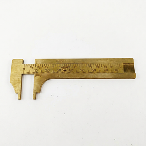 เครื่องมือวัดรูปทรงไม่สม่ำเสมอ SUNTOOLS/STIPL ทองเหลือง ขนาด 3 นิ้ว SWG 1-36 สำหรับทำเครื่องประดับและวัดขนาด - Product Image 1