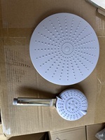 Ensemble de mitigeur de douche à effet pluie moderne et contemporain finition laiton chromé pour la maison et l'hôtel salle de bain