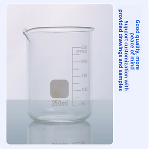 Cốc thủy tinh borosilicate cao thiết bị thí nghiệm cốc nhiệt độ cao loại thấp cốc đo kích thước cao - Product Image 5