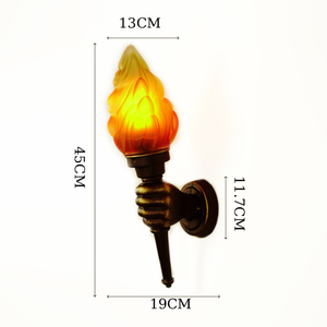 Lampada da parete fiaccolatore Vintage Homestay Bar ristorante lampada torcia corridoio - Product Image 2