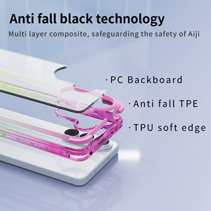 Pour Samsung S26 Nouvelle coque de téléphone dégradée avec airbag anti-chute en <span class=keywords><strong>TPE</strong></span> PC, coque de protection pour Samsung Galaxy S26 Plus 25 Ultra - Product Image 6