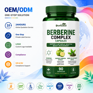 Système de Soutien <span class=keywords><strong>Bio</strong></span> Systémique : Capsules de Complexe de Berbérine, Densité Nutritionnelle Holistique, Formulation Minimaliste, Végétalien, Certifié Halal, Quotidien - Product Image 1