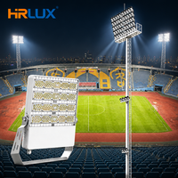 Projecteur LED de stade OEM personnalisé 1000W IP65 à faible éblouissement pour mât de 30m, éclairage de grand stade sportif
