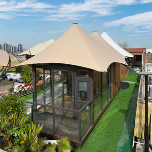 Carpa de Ducha Extensible para 2-3 Personas, de Una Habitación, Impermeable, de Tela Oxford, para las Cuatro Estaciones, Montaje Manual, Uso en Exteriores - Product Image 1