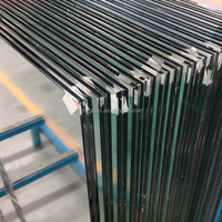 Verre feuilleté transparent 44.2 88.4mm Prix du verre de sécurité pour balustrade de balcon