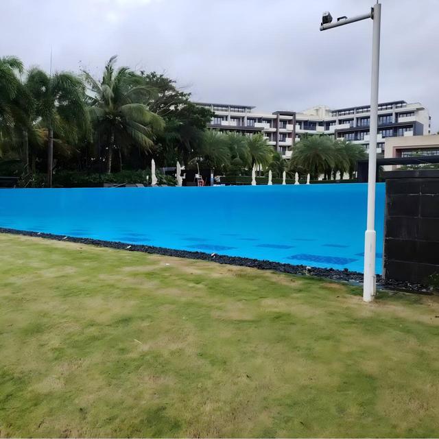 Xinxunlin Customized Thick 100% Virgin Mitsubishi One-Time Casting Acrylic Sheet Outdoor Swimming Pool