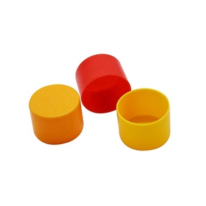 Embouts de protection renforcés pour échafaudage et barres d'armature en plastique durable industriel avec conception filetée de sécurité - Product Image 3