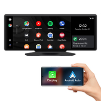 Écran tactile complet 10,26'' mains libres, autoradio multimédia avec caméra de recul, navigation CarPlay, Android Auto et caméra embarquée