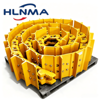 Groupe de chenilles pour bulldozers CAT D4C D4D D4H D6N D6R D7G D7H D8N D9N Komatsu D50 D65 D85 avec assemblage de sabots – Vente en gros