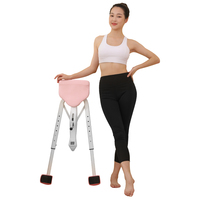Appareil d'entraînement réglable pour étirements des jambes, dispositif portable d'agilité en PVC et acier, équipement d'exercice pour le yoga, le Pilates et le fitness