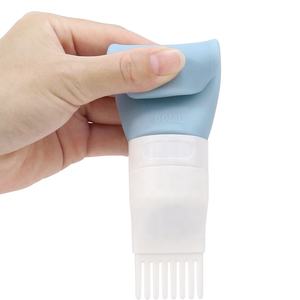 Botellas de artículos de tocador de viaje de silicona exprimibles recargables ecológicas reutilizables OEM para loción, líquido, champú, Gel de ducha, Ketchup - Product Image 6