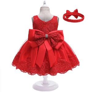 Elegante Vestido de Fiesta para Niñas de Talla Mediana, con Lazo de Encaje, Vestido Largo de Noche, Venta al Por Mayor de Fábrica, Vestido Personalizado para Niños, para Celebraciones y Festivales - Product Image 2