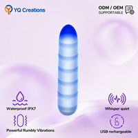 Mini vibromasseur portable en silicone double couche avec 10 modes de vibration, stimulateur clitoridien silencieux