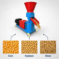 Machine à granulés d'aliments pour animaux de haute qualité, nouvelle, en acier inoxydable 9KLP, presse à granulés pour bétail, machine à granulés à matrice plate, équipement agricole, 300 kg/h