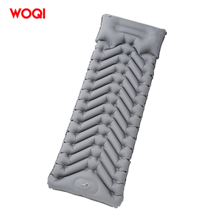 WOQI 2023 Compact Lightweight Inflatable Sleeping Pad Nylon TPU Air Mattress Air Pad