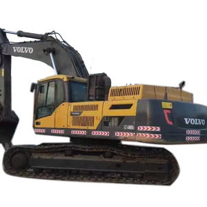 Motor de Excavadora hidráulica sobre orugas Volvo EC480 EC480DL usado más vendido, caja de cambios, máquina de construcción minera de 48 toneladas, stock de Suecia - Product Image 1