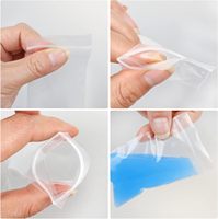 Sacs en plastique refermables antistatiques épais en PE/LDPE jetables personnalisés, colorés, pour emballage et stockage industriel, origine Chine