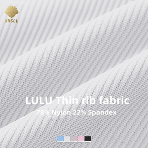 CNSHELL 230gsm Yoga in Nylon con cuciture a costine anteriori in <span class=keywords><strong>pizzo</strong></span> a piega alta vita Mini abito bianco piccolo <span class=keywords><strong>pantaloncini</strong></span> da donna - Product Image 5