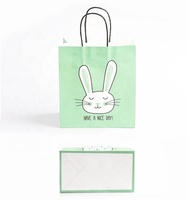 Sac en papier Kraft vert de luxe, prix de gros, cadeau artisanal personnalisé, Shopping alimentaire imprimé
