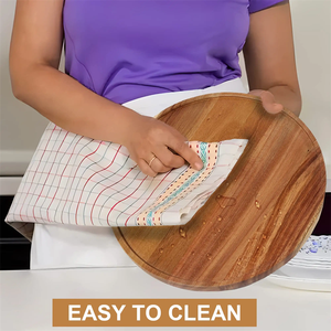 <span class=keywords><strong>Plateau</strong></span> tournant en bois d'acacia pour dessus <span class=keywords><strong>de</strong></span> <span class=keywords><strong>table</strong></span>, <span class=keywords><strong>plateau</strong></span> <span class=keywords><strong>de</strong></span> service en bois pour <span class=keywords><strong>planches</strong></span> <span class=keywords><strong>de</strong></span> charcuterie, <span class=keywords><strong>plateau</strong></span> à fromage, organisateur rond <span class=keywords><strong>de</strong></span> Lazy Susan - Product Image 6