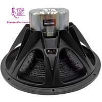 Haut-parleur de graves en néodyme 21IPAL 1Ω 21 pouces, 5000W, bobine vocale de 153 mm (6 pouces), accessoires pour haut-parleurs